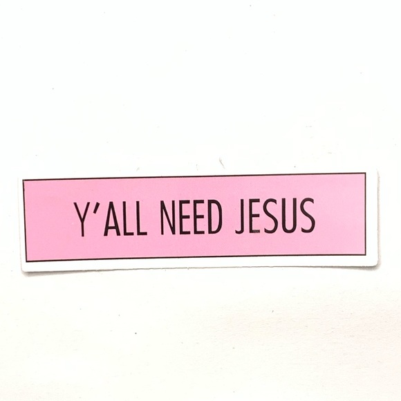 Accessories Jesus Vinyl Sticker Poshmark